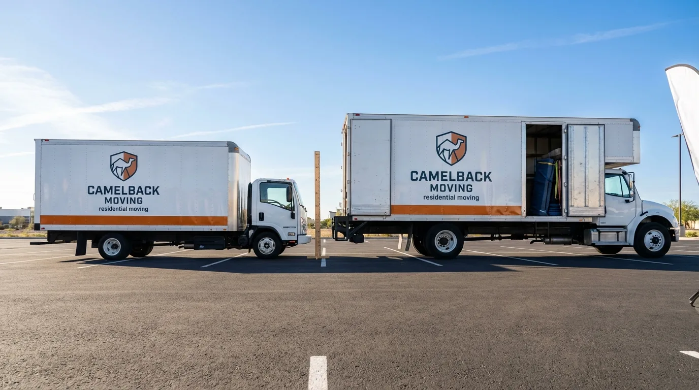 Moving truck size capacity guide in Maricao